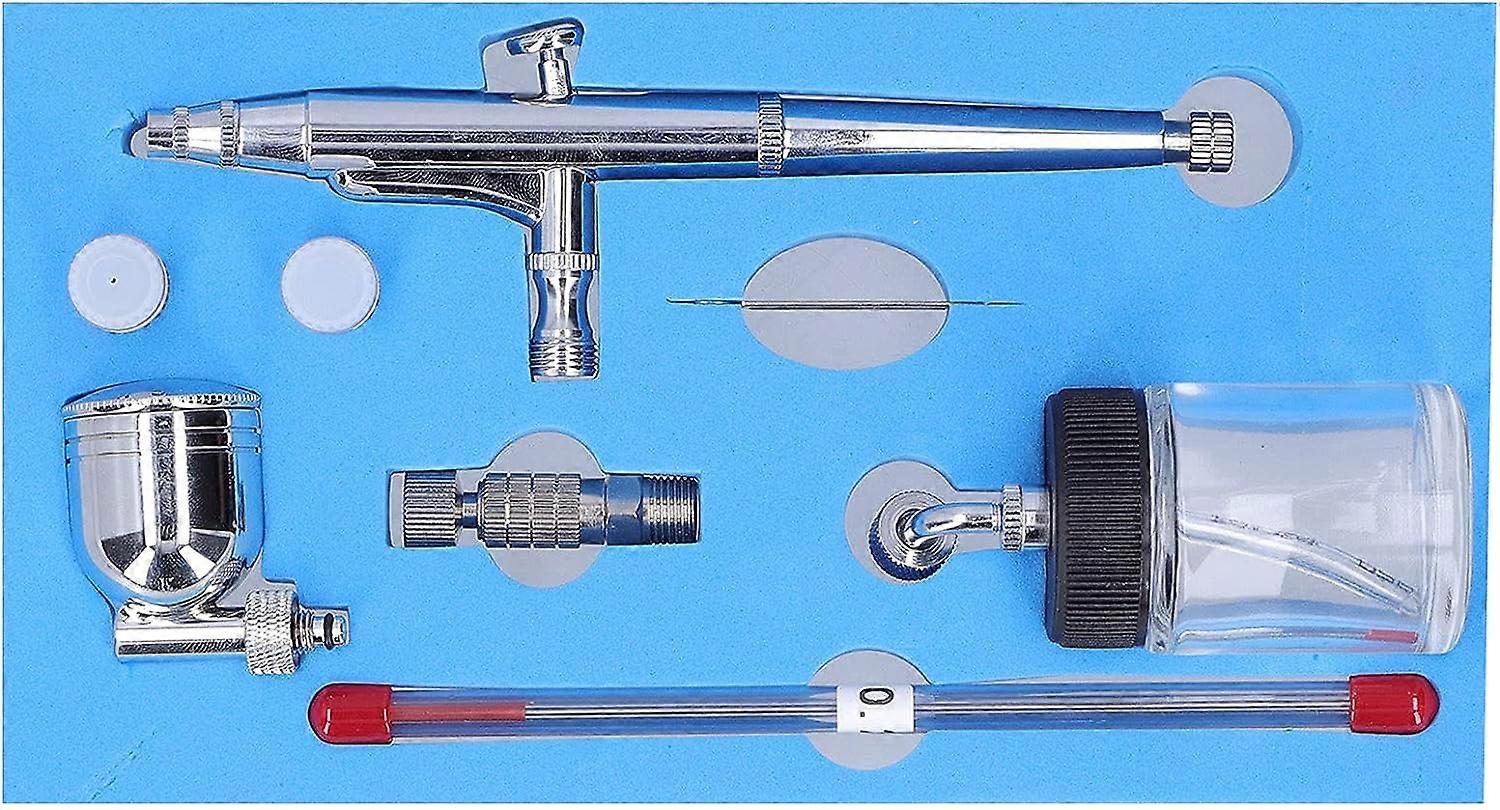 Makeup Cake Decorating Airbrush Set Airbrush Kit With Compressor 48PSI High Pressure, Non-Clogging