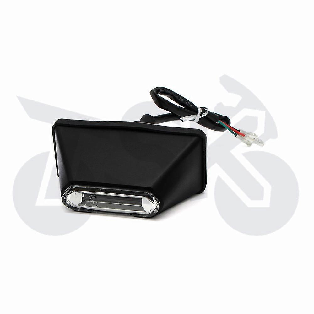 Motorcycle Rear License Plate Lamp For HONDA CBR600 CBR1000 F5 Add Driving Red Light and Braking Red Light Function
