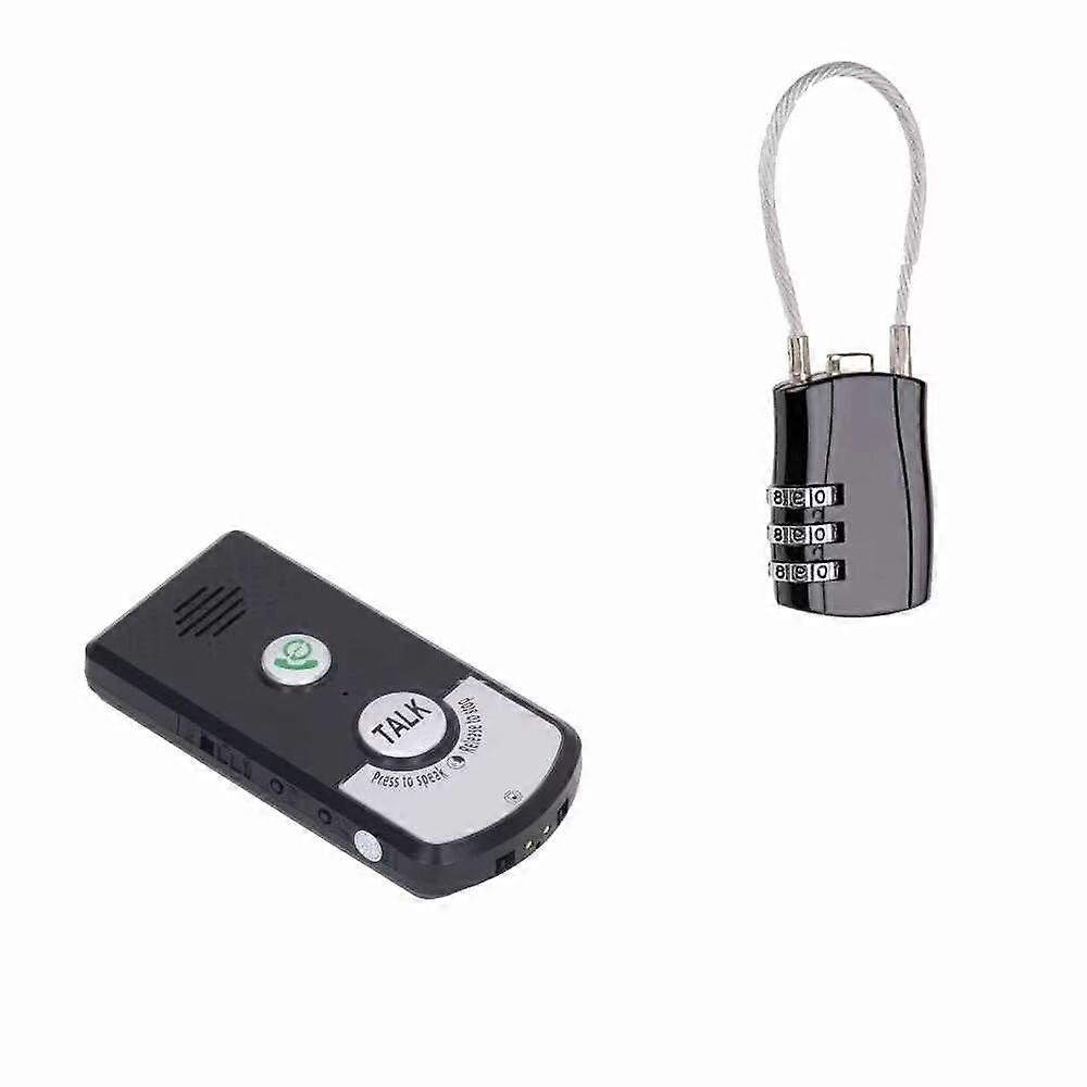 Efficient Communication And Reliable Security: Voice Intercom With Super Long Range And Combination Lock With Cable For Seamless Intercom System And T