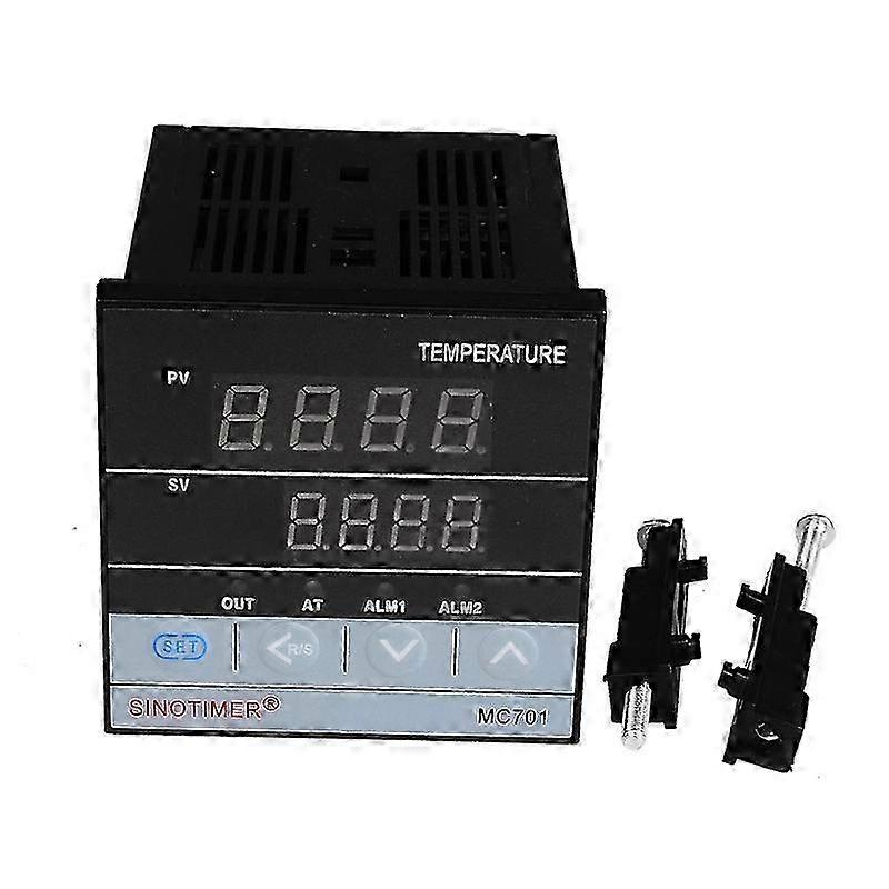 Mc701 Digital Temperature Controller Waterproof K Type Pt100 Sensor Input Relay Output