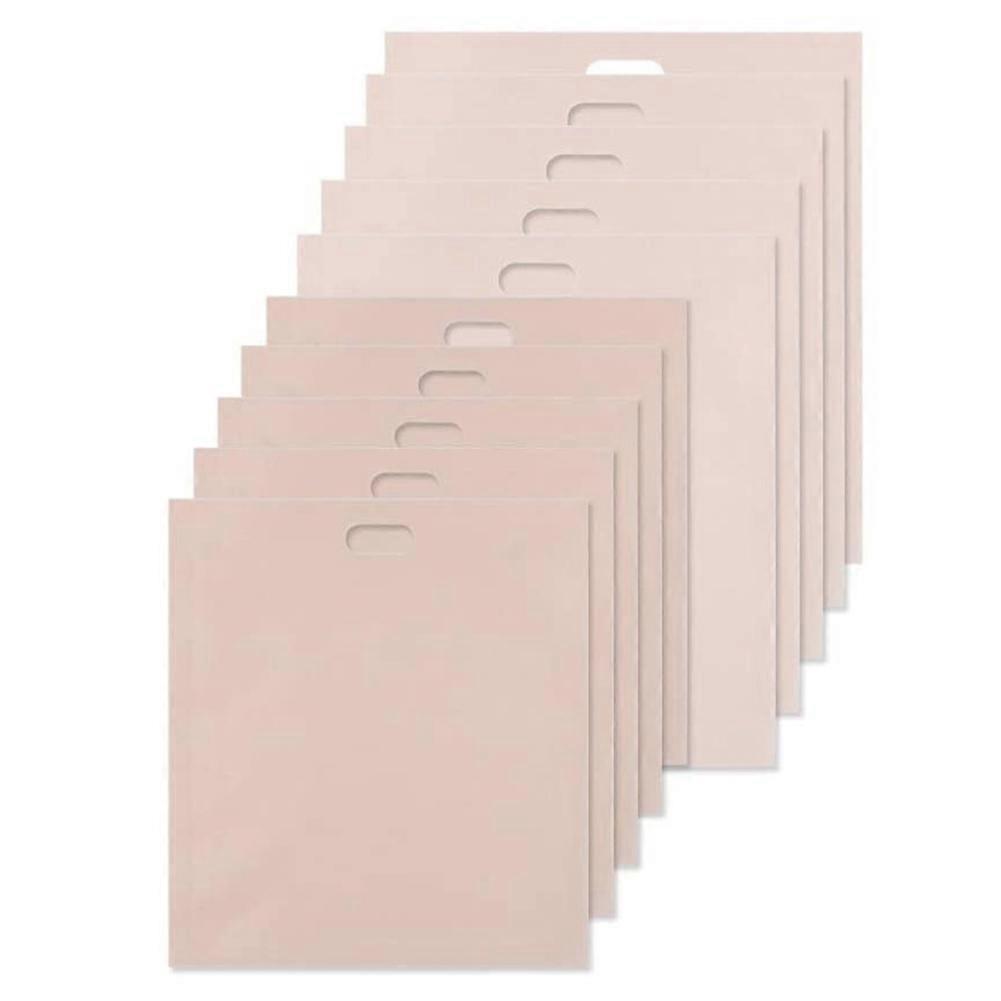 10 قطع أكياس محمصة قابلة لإعادة الاستخدام غير لاصقة أكياس محمصة ساندويتش قابلة للغسل شطيرة حرارة بيتزا خبز Snac