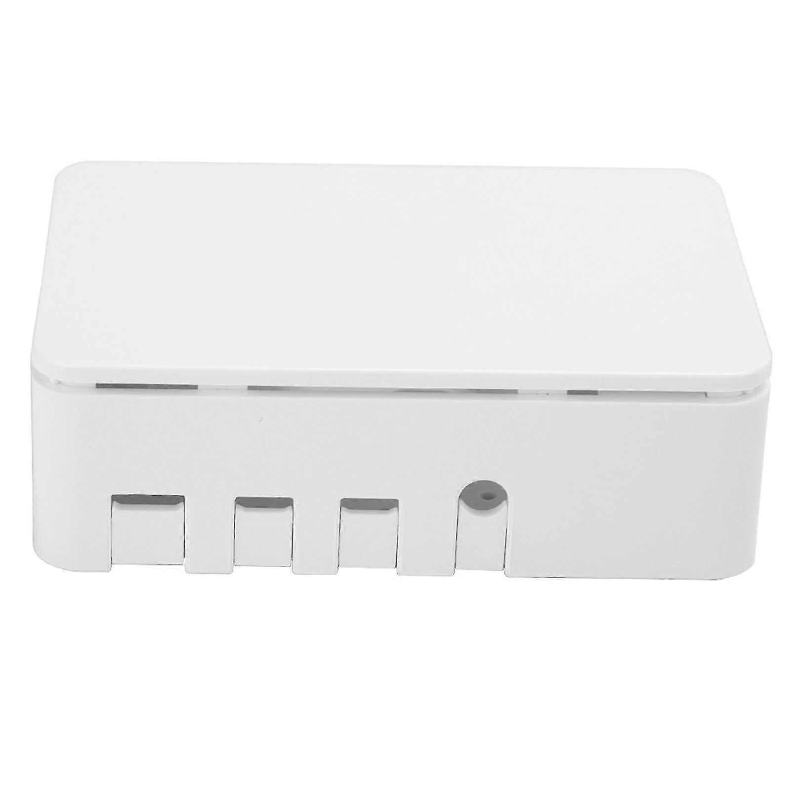 Raspberry Pi 4 ABS Enclosure Case with Venting Hole and Removable Cover - White, 9.4 x 6.3 x 3.0cm