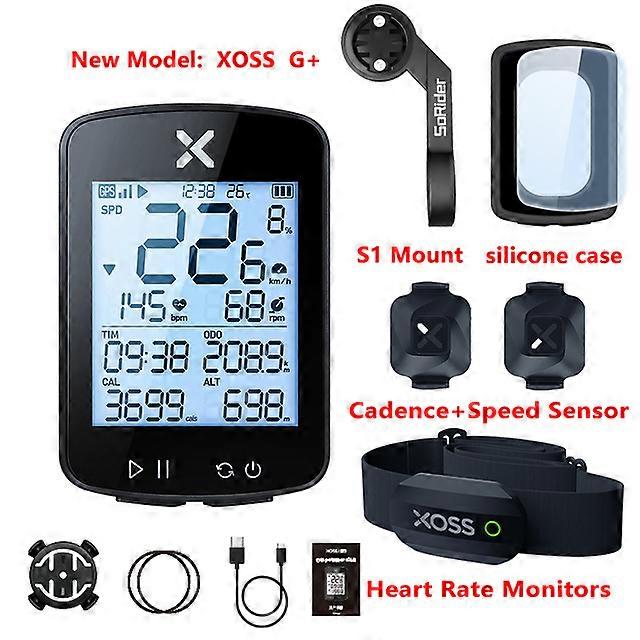 G2 G+2 Bike Computer Wireless GPS Cycling Speedometer Roadbike MTB Waterproof ANT+ Cadence Speed Smart Bicycle Computer