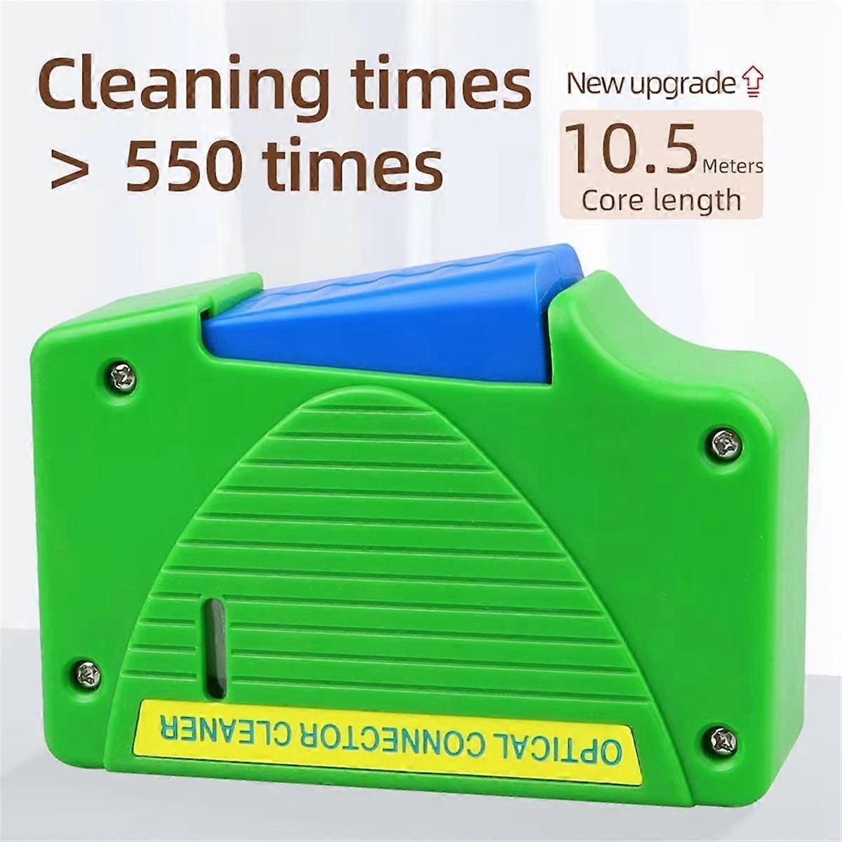 Fiber Optic Cleaner Cassette+Cleaning Core Fiber End Face Cleaning Box Pigtail Cleaner for SC/FC//L
