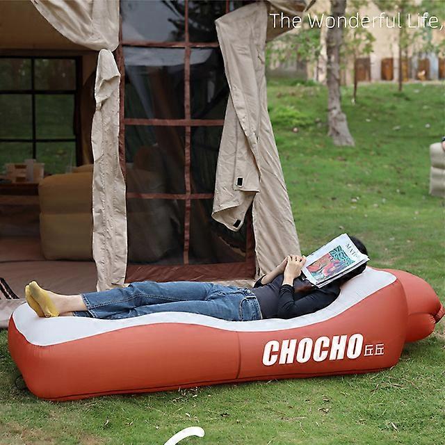 Picnic Blankets 200kg Loading Inflatable Sofa Nylon Single Layer Fast Inflatable Sofa Outdoor Camping Inflatable Bed Camping BedPicnic Blankets