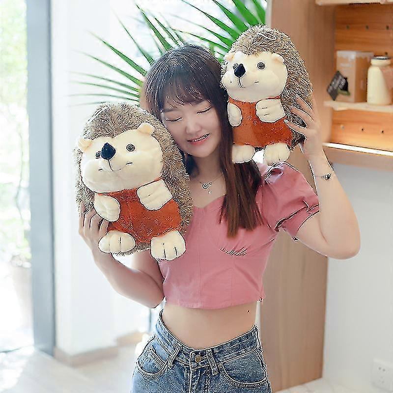 Kis sündisznó baba plüss játék szimuláció sündisznó esküvői baba