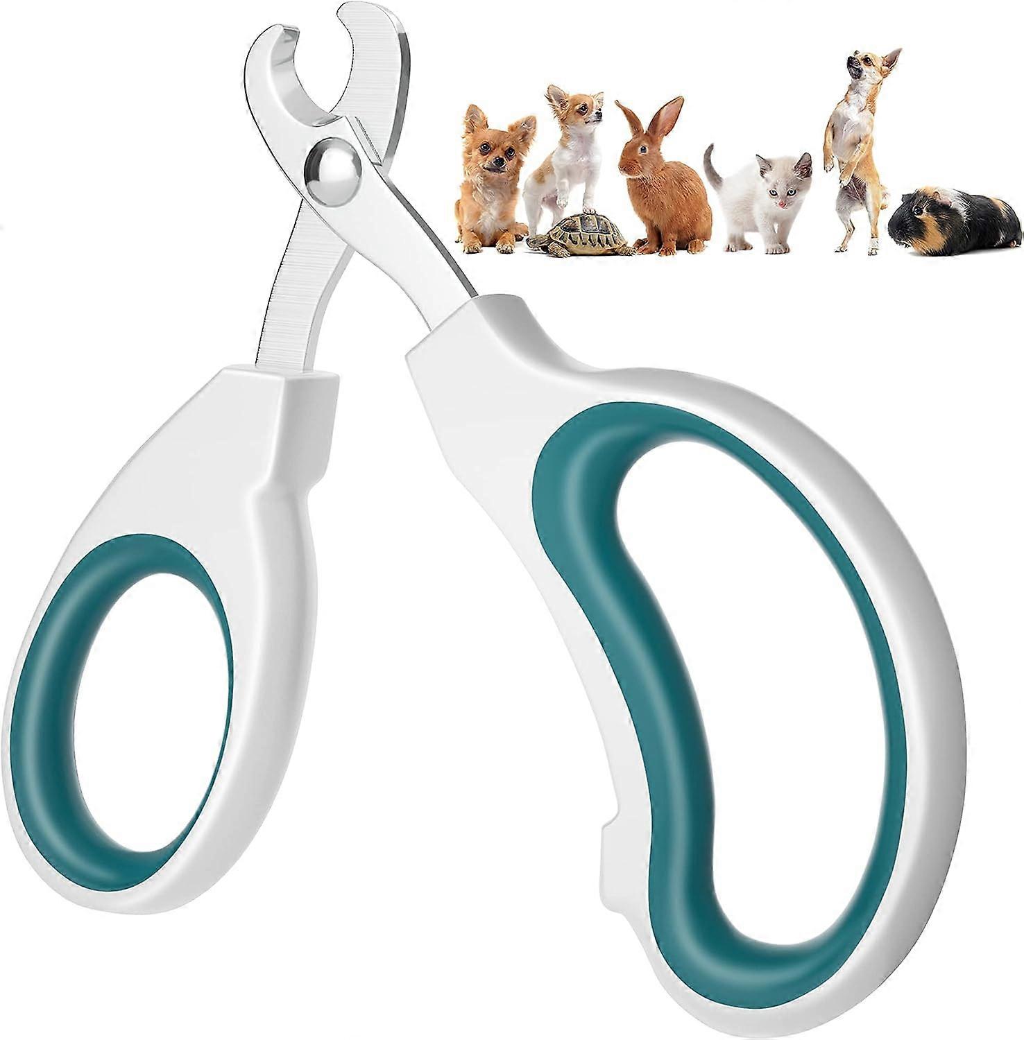 Cat nail clippers are easy to use. Pet nail clippers are comfortable to hold. Cat scissors make cutting claws quick and easy