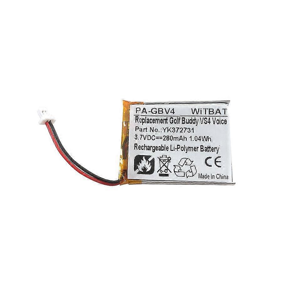 Suitable For Golf Buddy Vs4 Voice Gps Battery Yk372731