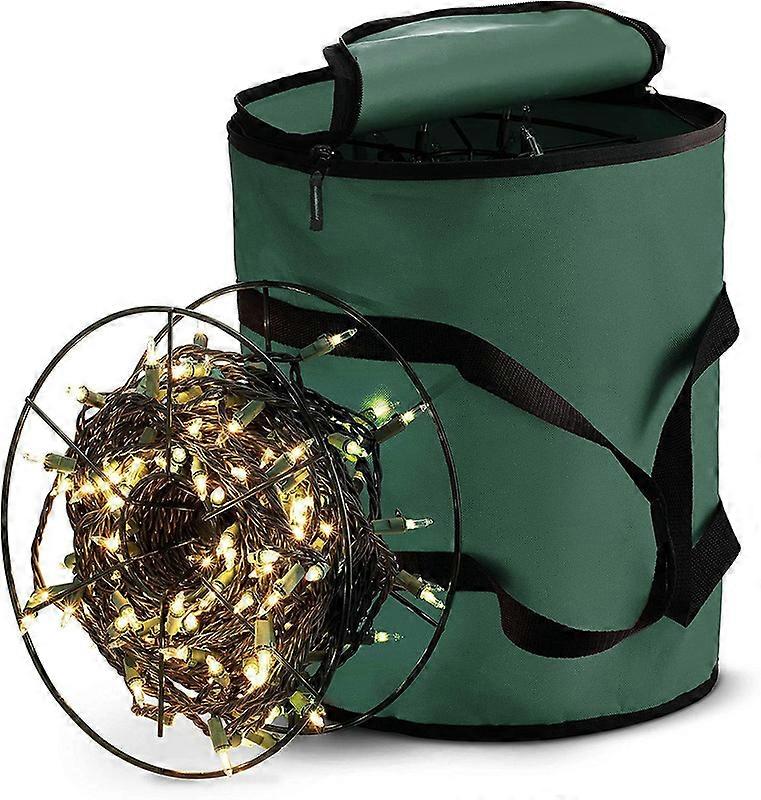 Christmas Light Storage Reel Holder with Installation Clip