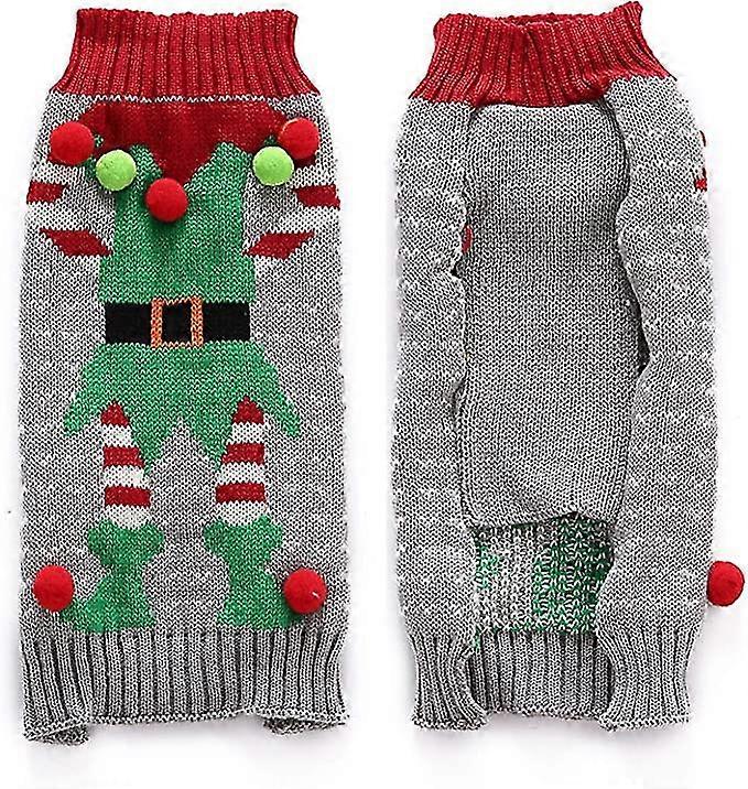 Dog Christmas Sweater For Small Medium Large Dogs