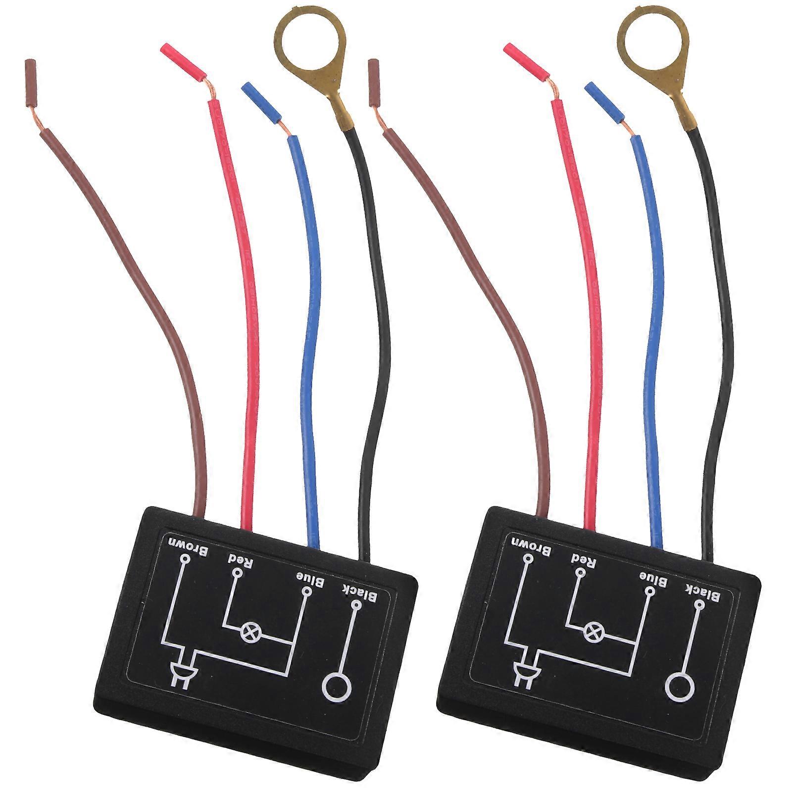 2 Pcs LED Dimmer Switch Universal Dimmer Switch Touch Light Dimmer Switch Dimmable Led Light Switch Table Light Accessories