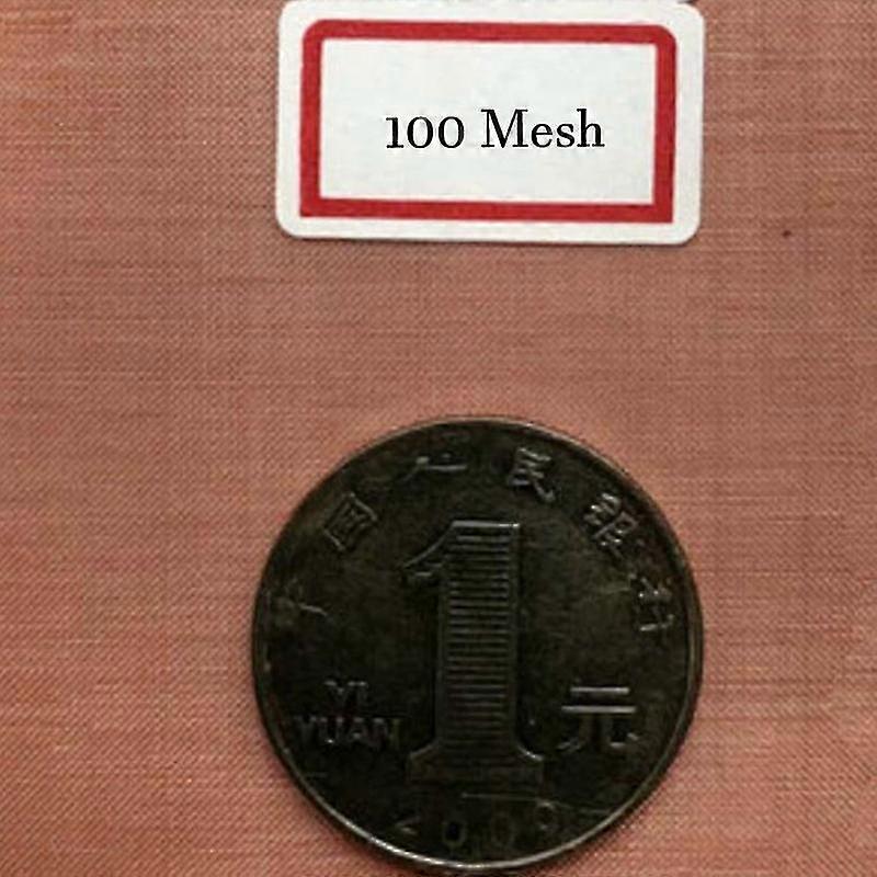 1pcs Copper Mesh Coarse Dense Gauze Mesh #10 - 200,width 3quot; To 20quot;copper Net Copper Wire Net Metal Screen Copper,a02