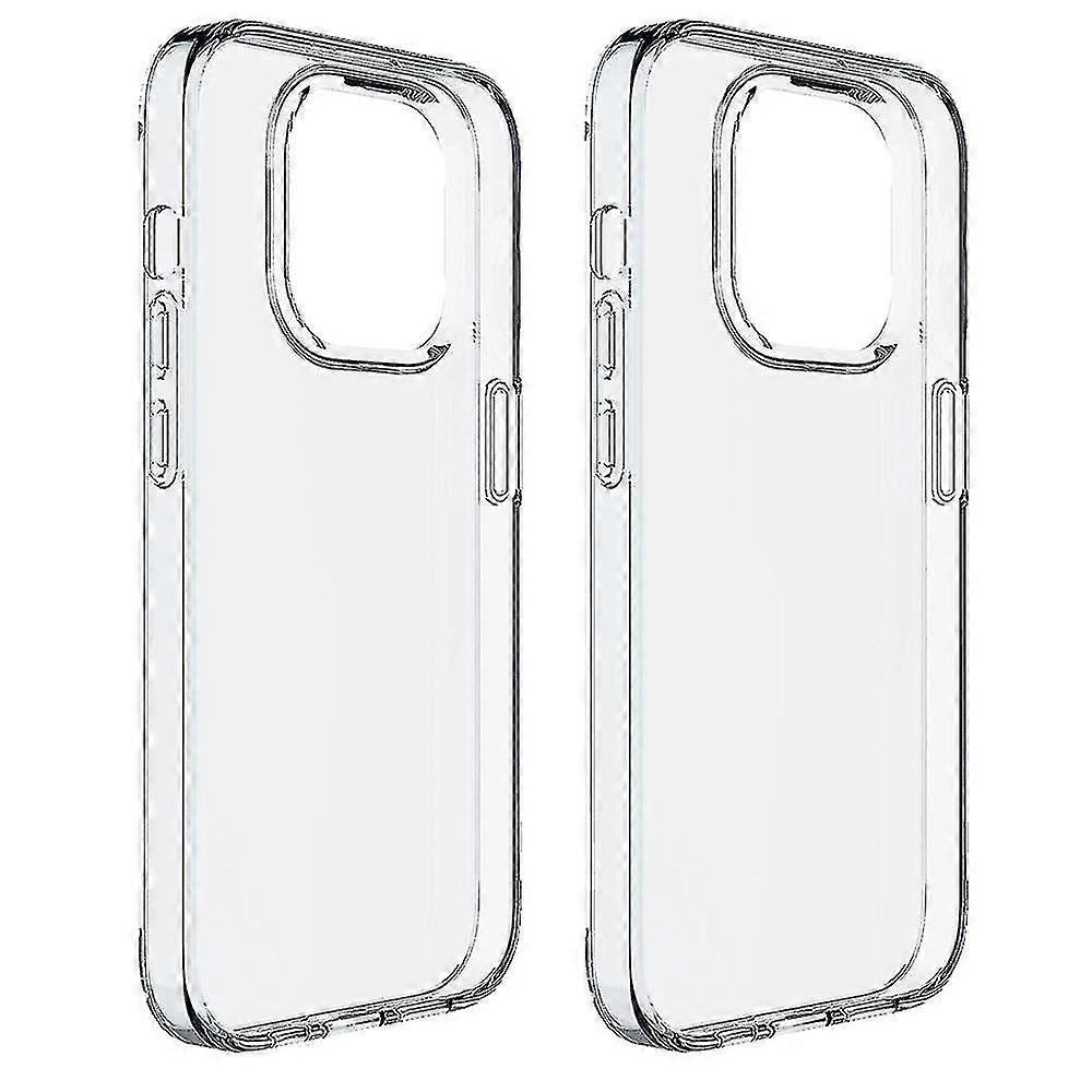 Tpu Shockproof Protective Phone Case Thin Cover Compatible With Iphone14 Series- Transparent - XY