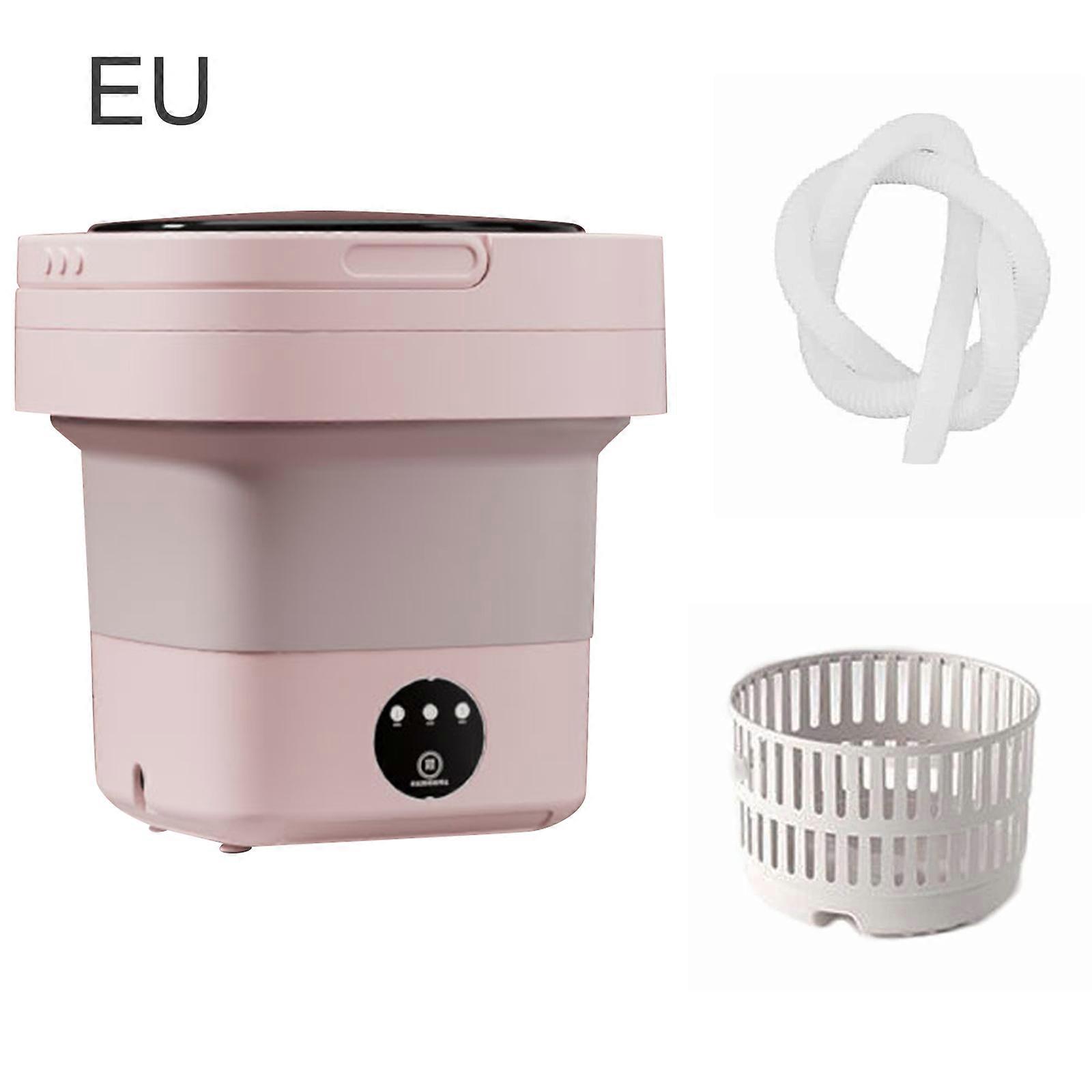 2023 Bärbar Tvättmaskin Hopfällbar Minitvättmaskin Liten Tvättmaskin För Underkläder, Babykläder Eller Småsaker