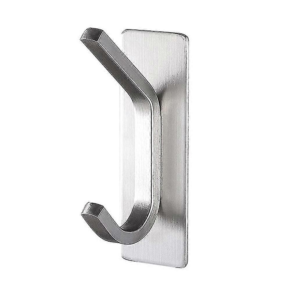 Stainless Stee Wall Hook Multipurpose Self-adhesive Coat Hook For Bathroom Kitchen