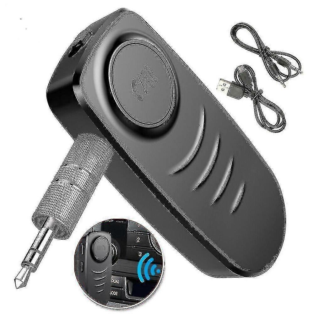 Bluetooth 5.0 Audio Receiver Wireless 3.5mm Aux Car Adapter Handsfree