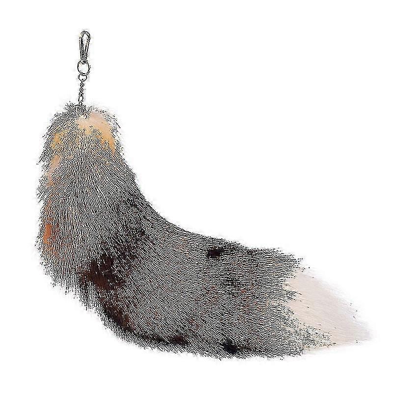Κρεμαστό μενταγιόν Fox Tail Περίπου 40 cm Animal Tail Extra Large Μπρελόκ Γούνινη τσάντα Μενταγιόν Κρεμαστό Οροφή Κεραίας Αυτοκινήτου Μενταγιόν Fox Tail Decoration_llk13