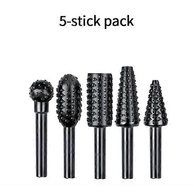 Practical 5pcs 1/4'' Shank Diy Drill Bit Set Carpentry Cutting For General Building & Engineering Power Tools