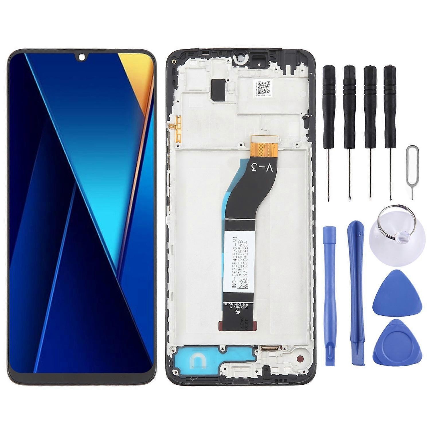 LCD + Touch Screen with Frame For Xiaomi Poco C65