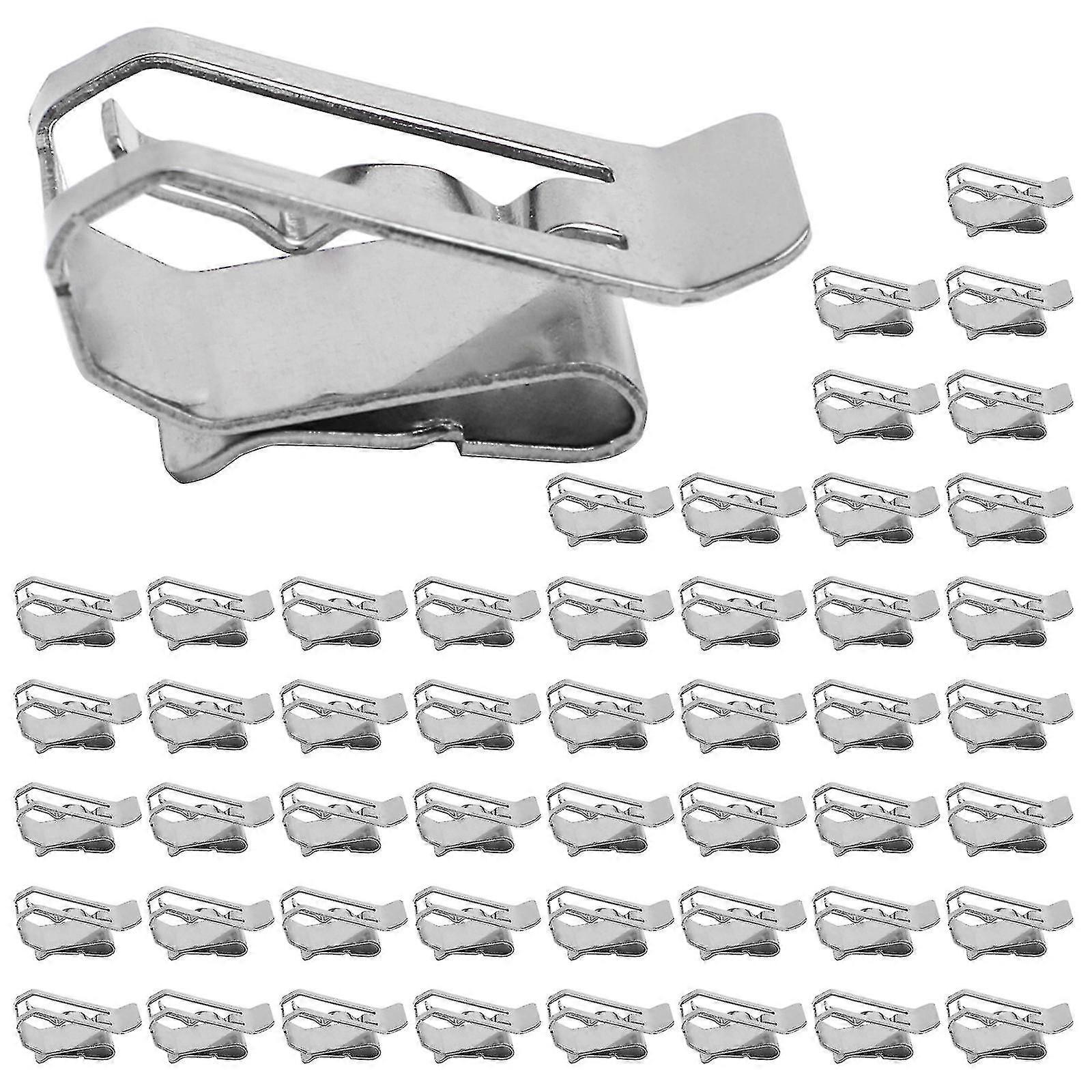 50pcs מסגרת טריילר קליפסים חוט טריילר חיווט קליפים להחליף חלקים עבור אוטומטי s202412246721