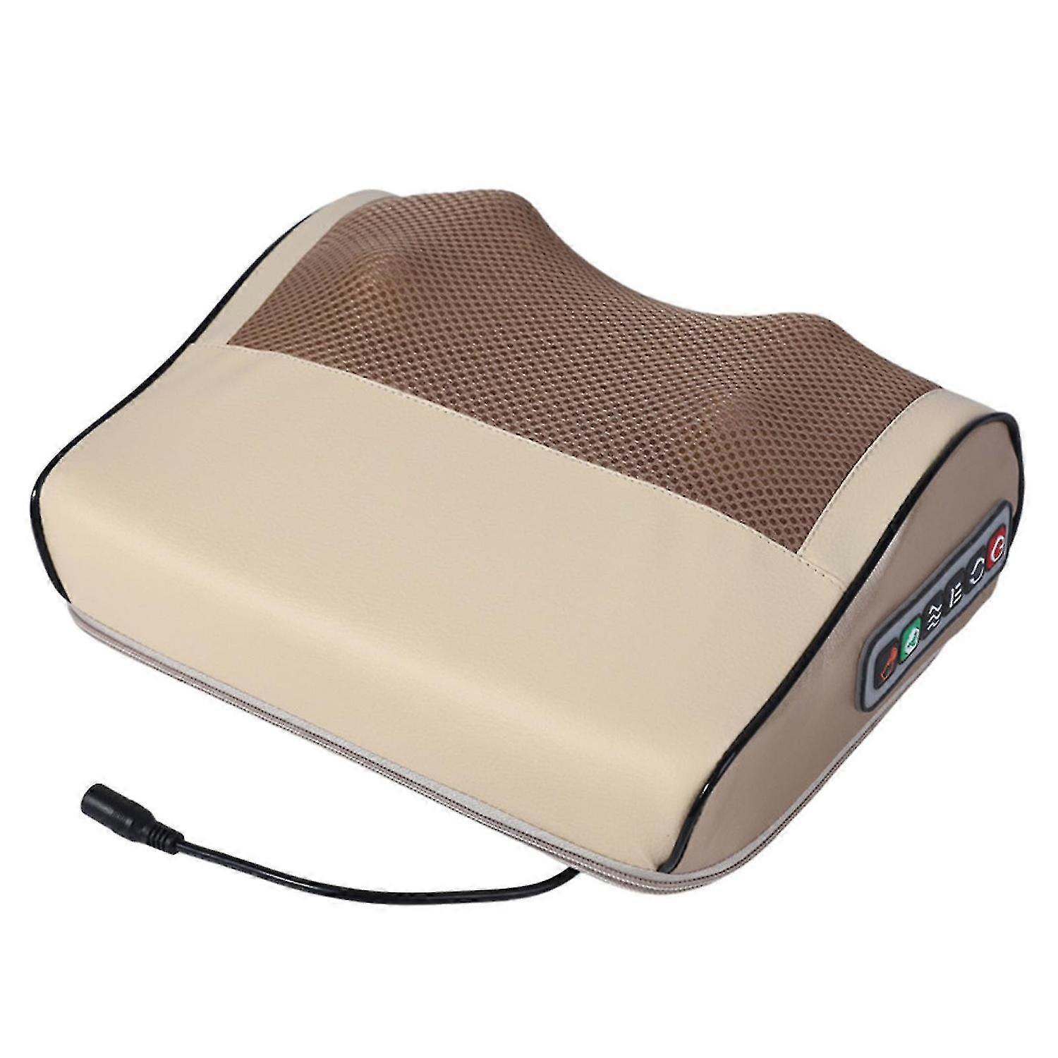 Electric Multifunctional Massage Pillow Home Car Charging Multi-function Electric Heating Shoulder A