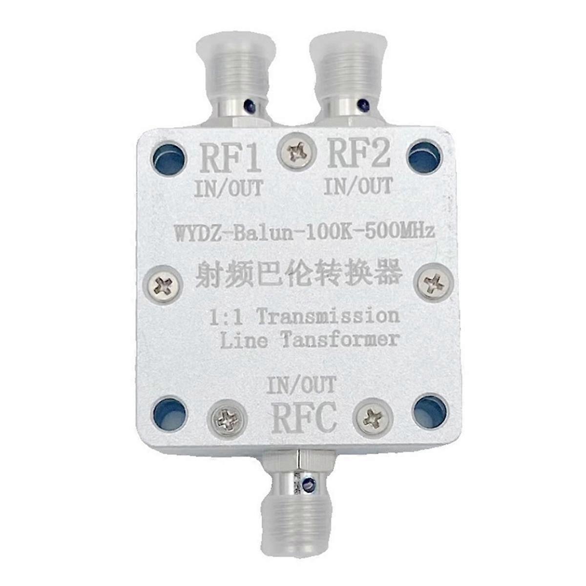 100K-500KHz RF Balun Transformer Clock Sine Square Wave Signal End to Differential to Single End Li
