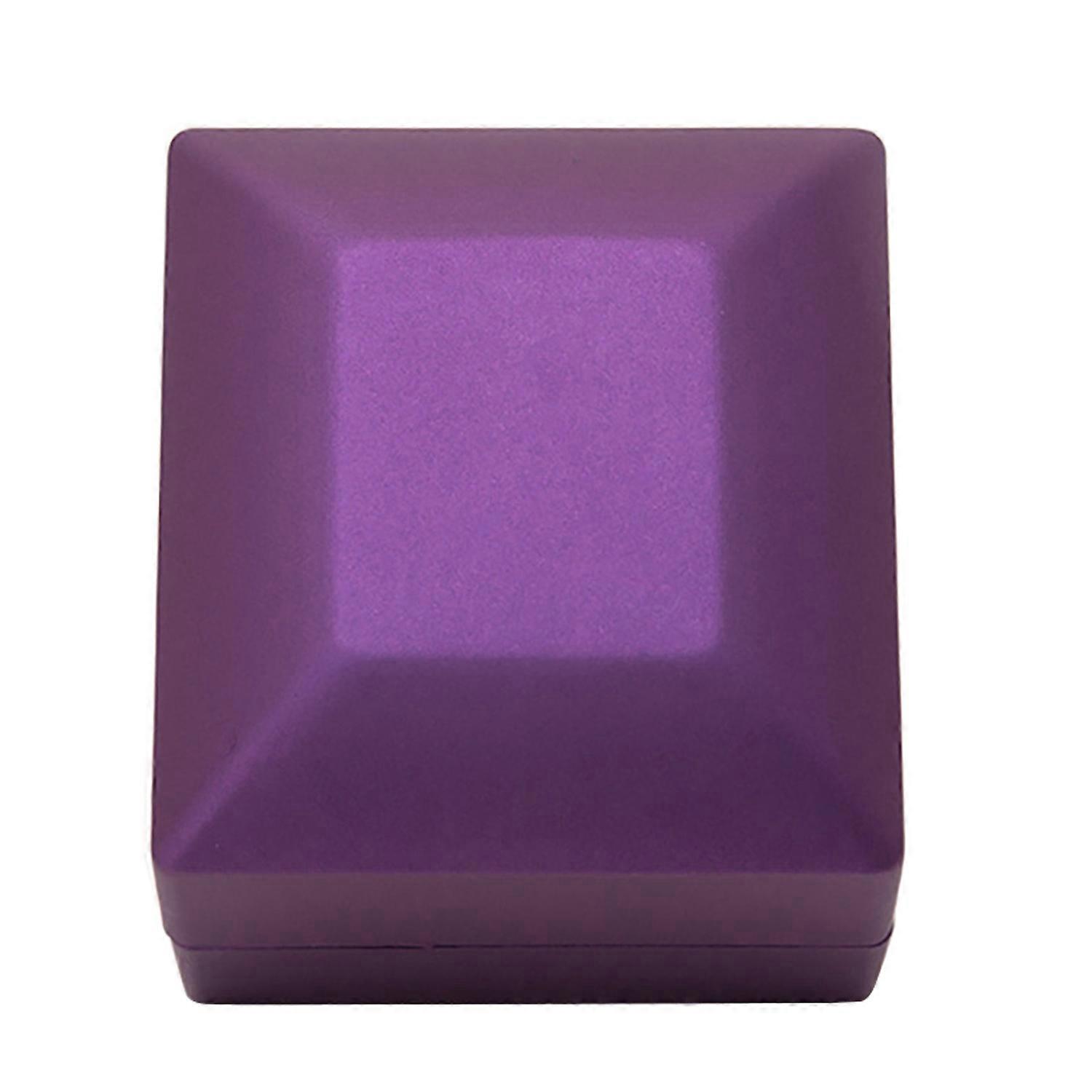 Luminous Ring Box with LED Light Compact Design Portable Soft Lining Engagement Ring Box Jewelry
