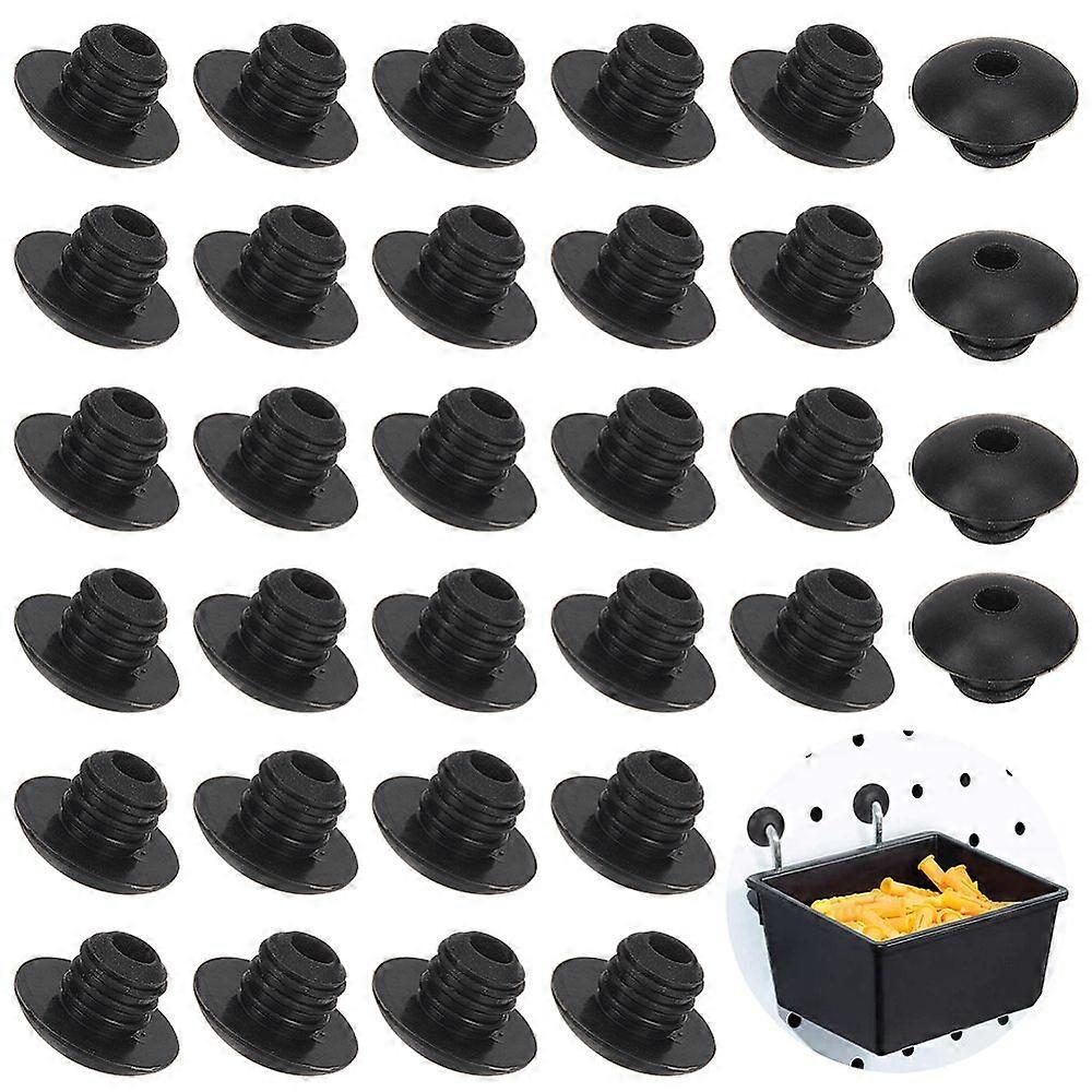 150Pcs Display Hook Stoppers Pegboard Hook Locks Rubber Peg Hook Stoppers Waterproof Peg Hooklocks for Hanging Hooks Stopping Hooks from Falling Off B