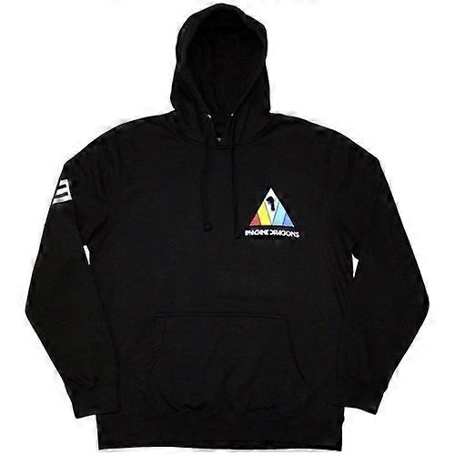 Imagine Dragons Unisex Adult Triangle Pull Over Hoodie