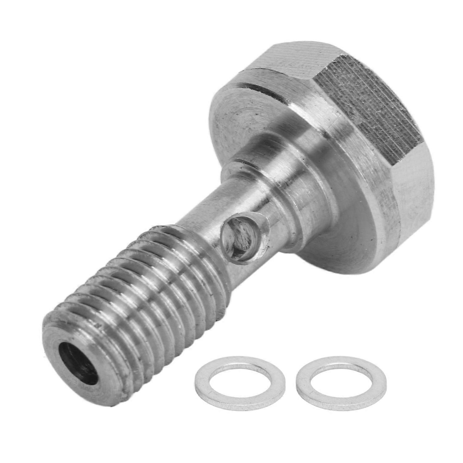 M8x1.0mm Banjo Bolt Etanșare excelentă Rezistent la căldură Robuste Banjo Bolt Fitinguri cu 2 șaibe pentru T