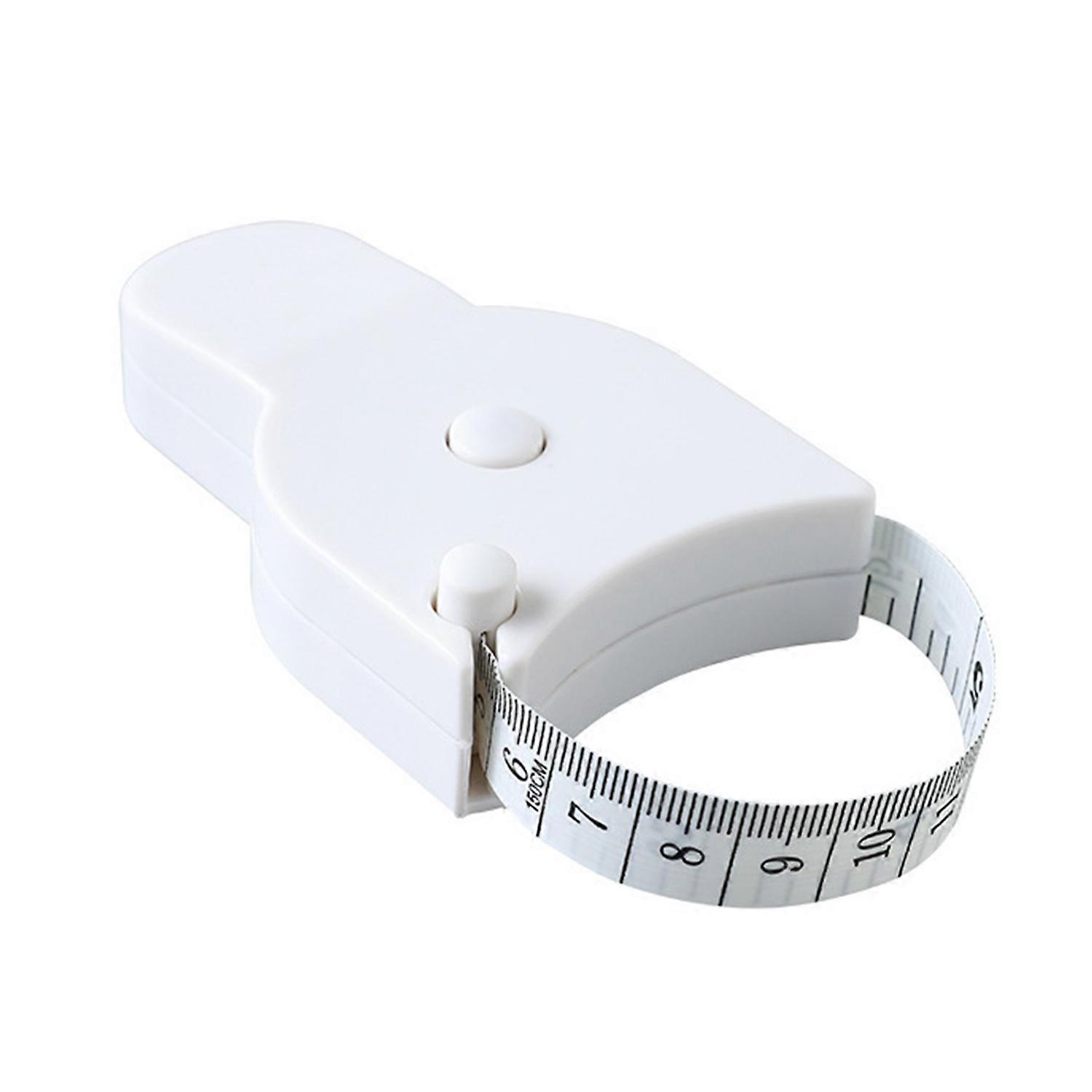 Body Fat Measuring Tape High Accuracy Double Scale Body Tape Measure Tape Automatic Telescopic Tape 