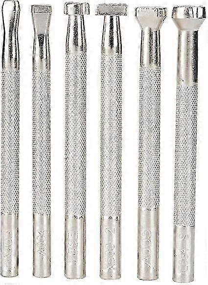 6-pack Embossing Tools, Craft Engraving Tools Non-slip Print Pattern Diy Hand Tools For Craft Diy (tools)
