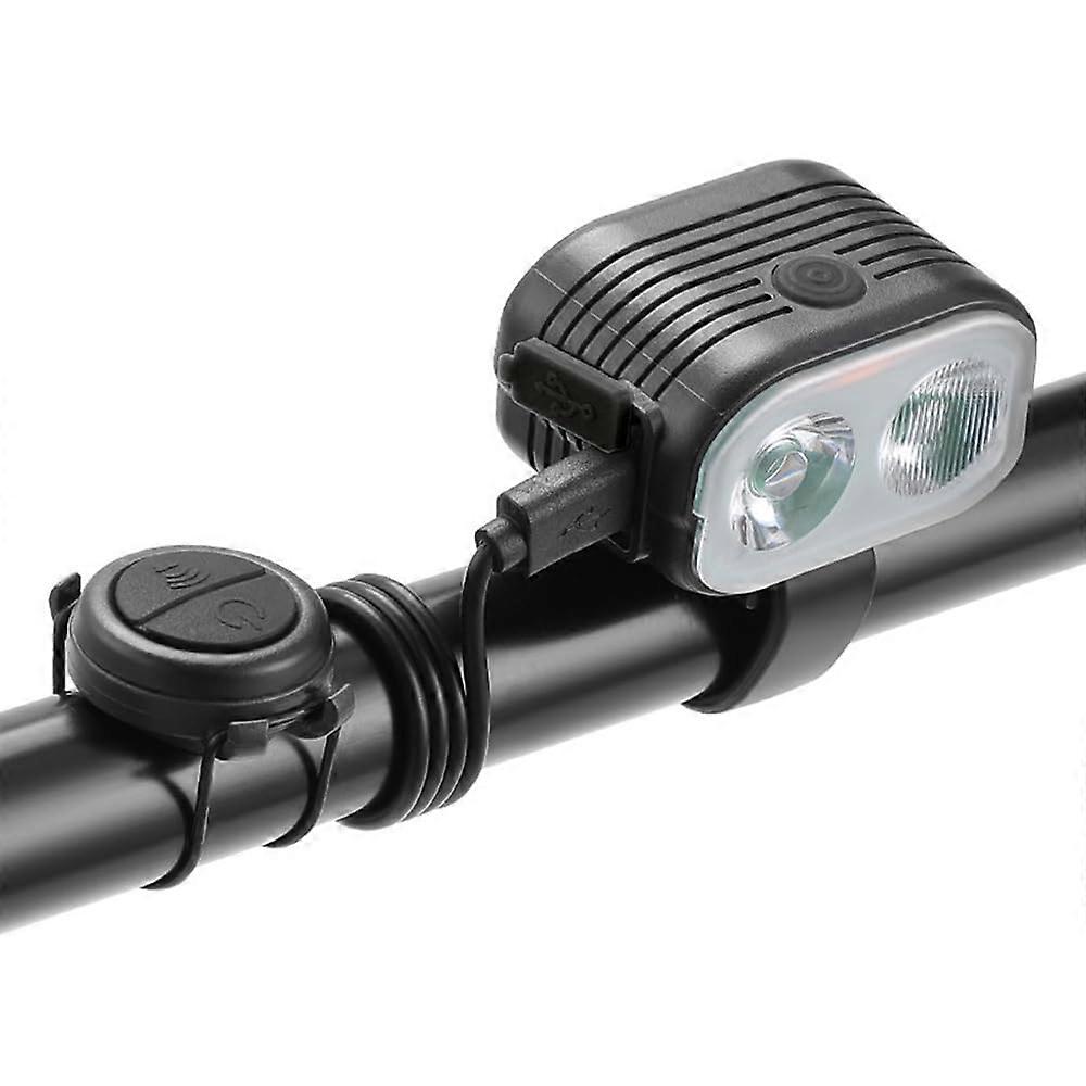 USB Rechargeable Bicycle Siren Light Set, 6 Modes, Easy Install for All Cyclists