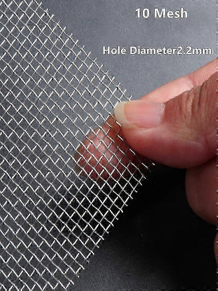 4 - 500 Mesh, 304 Edelstahl-Filterdrahtgeflecht, gewebtes Drahtsieb, Siebplatte