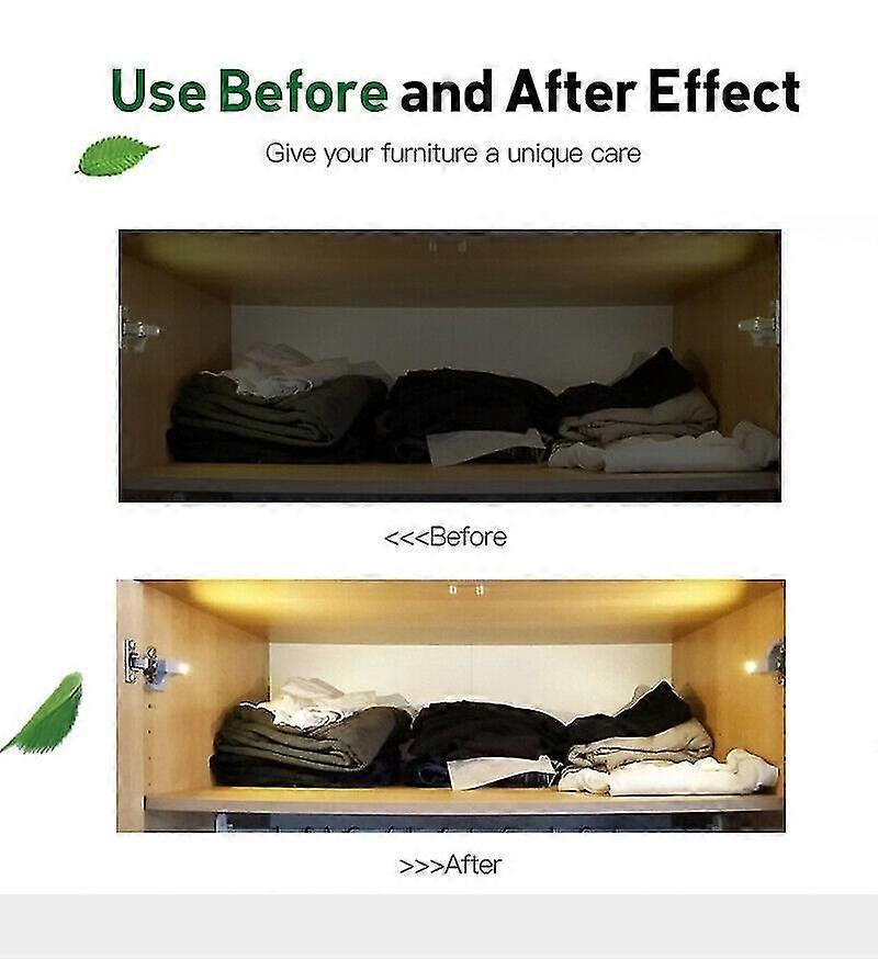 10Pcs LED Cabinet Hinge Light Home Office Kitchen Cupboard Closet Sensor Light