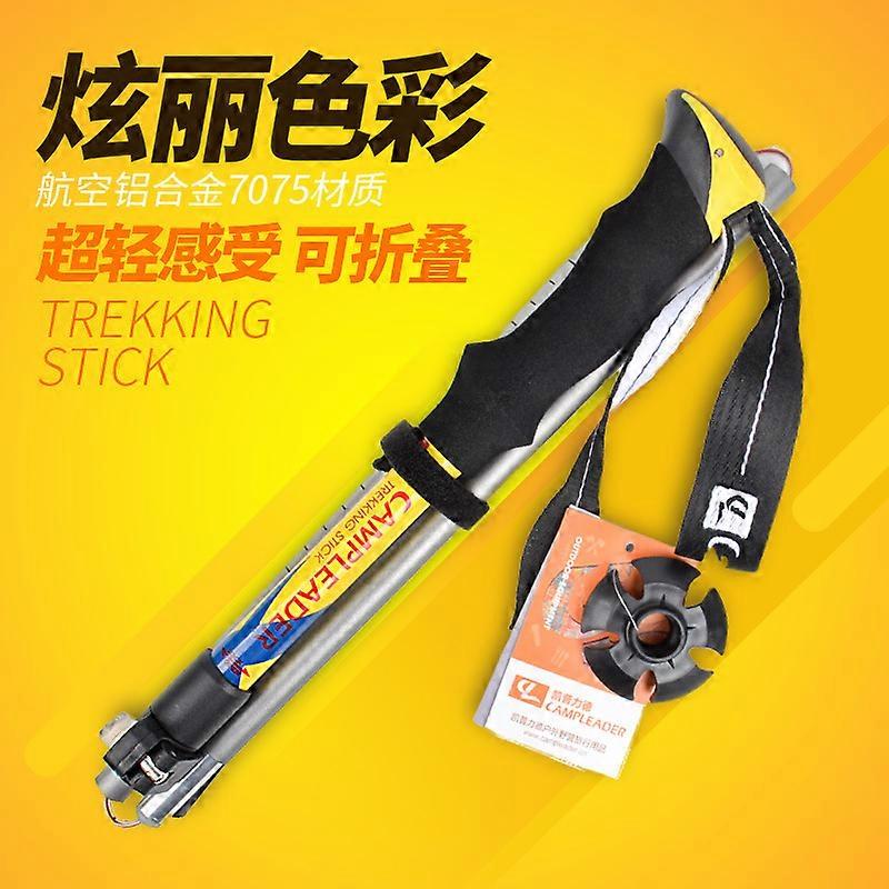 Outdoor Portable Outdoor Folding Castle Climbing Stick Walking Balls Hardware Reed Hiking Accessories Pole Climber
