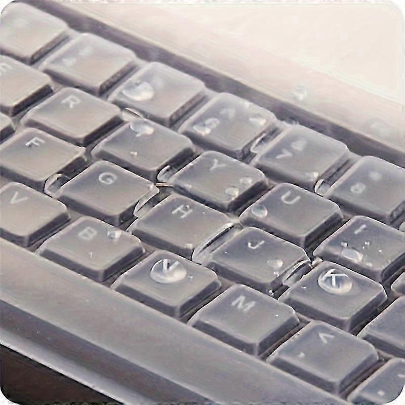 1pc Silicone Keyboard Cover, Suitable For PC Computer Keyboard (PrettyJ)