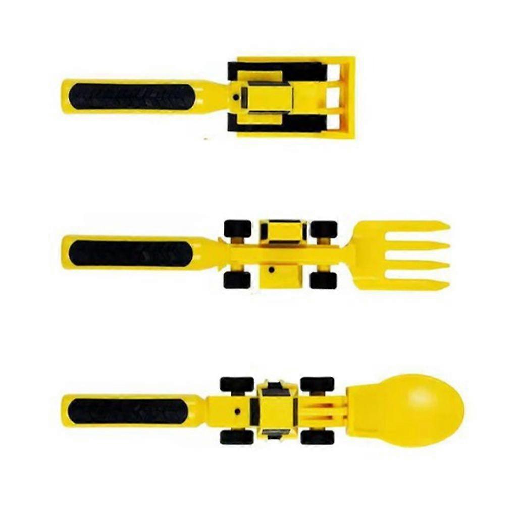 Eating Plate Construction Theme Dinnerware Plastic Material for Children