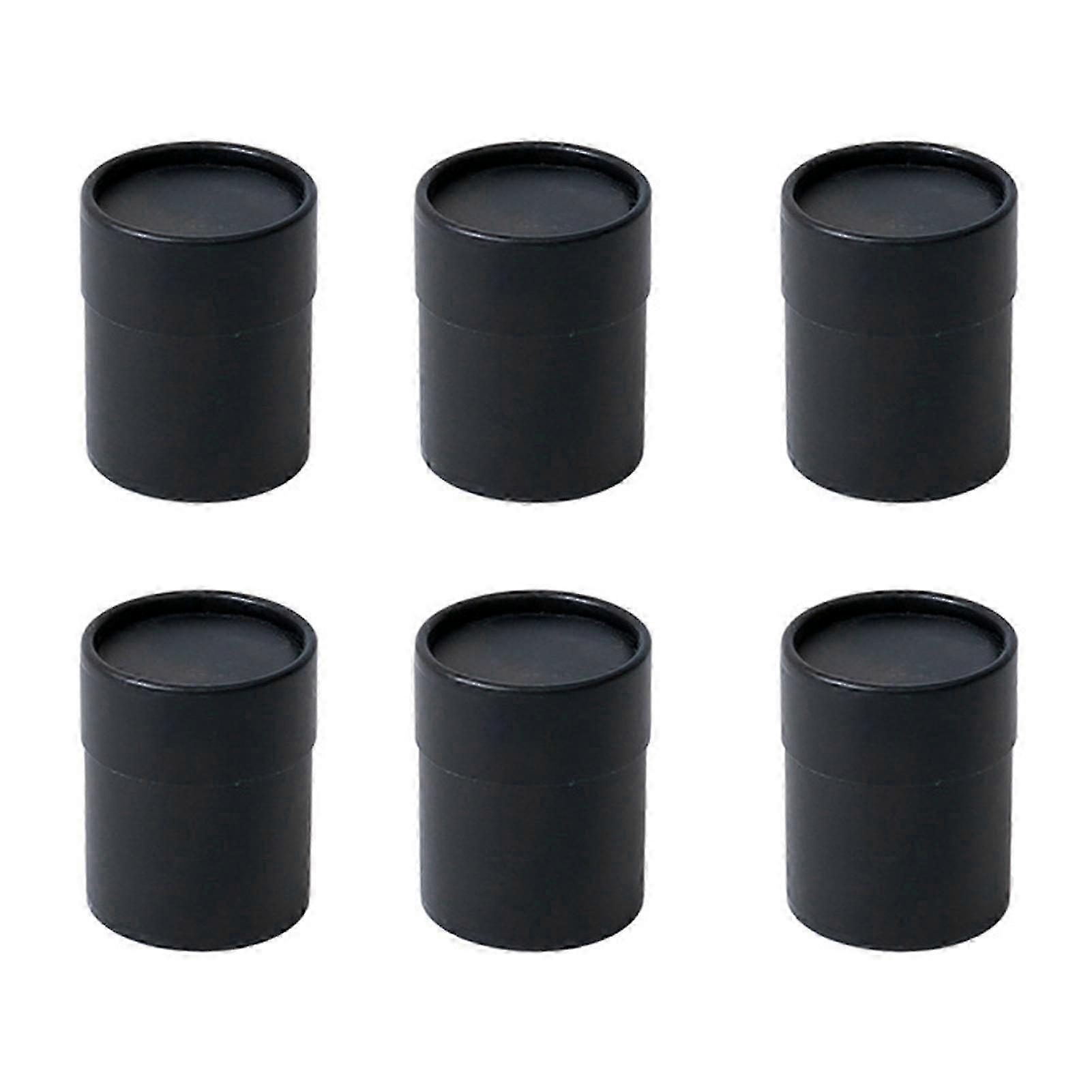 6pcs Gift Boxes Multifunctional Minimalist Design Solid Color Round Flower Paper Boxes For Home