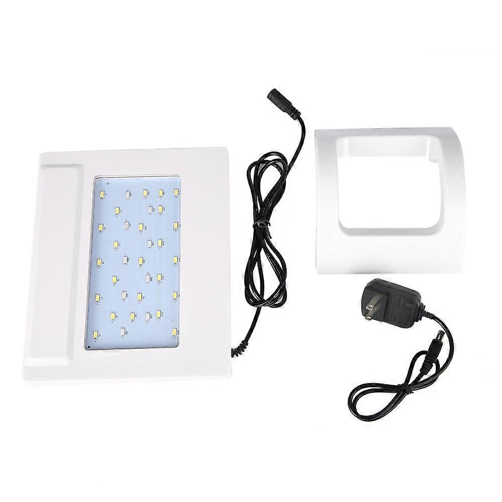 7 Colors Touch Control LED Aquarium Light Clip Lamp 7W US Plug 110V