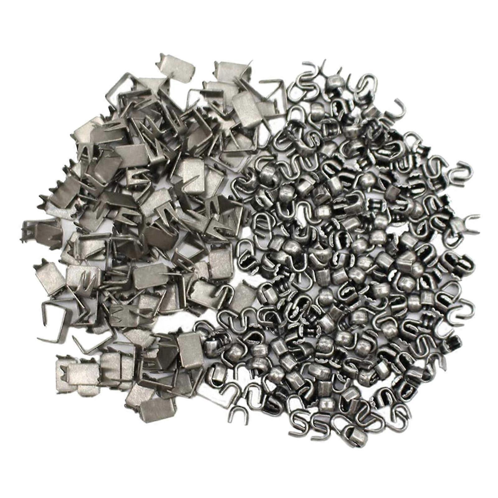 300Pcs Zipper Repair Kit, U Shaped Accessories Tailor Tools Replace Repair