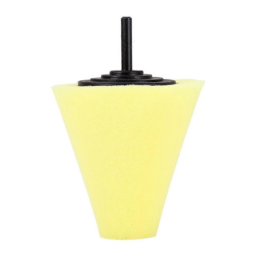 1PCS Foam Polishing Cone Shaped Buffing Pads for Wheels - Use with Power Drill