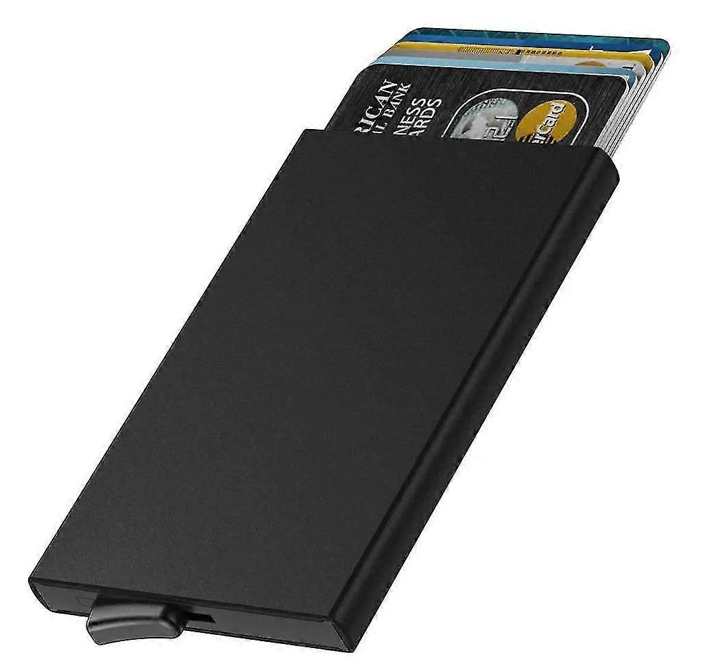 Shibingsheng Wallets Card holder with RFID Secure Protection Aluminium compartments