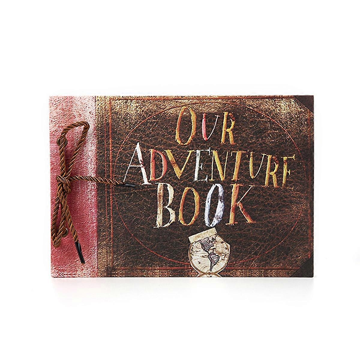 B Scrapbook Photo Album,Our Adventure Book Scrapbook
