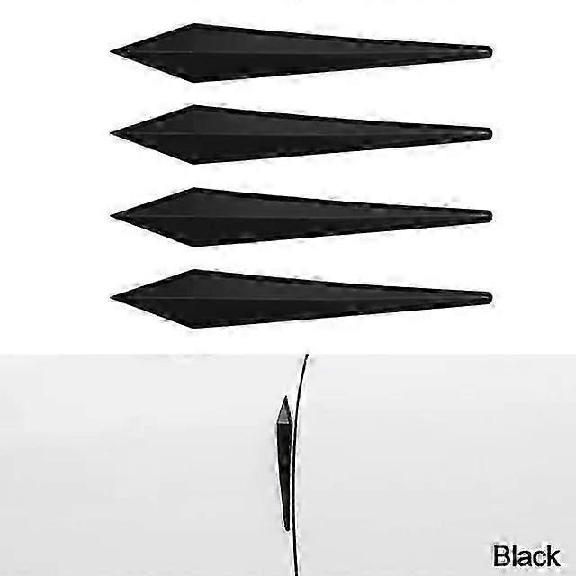 4pcs αυτοκίνητο Antis-γρατσουνιά προστατευτική αυτοκόλλητη προφυλακτήρα σώματος προφυλακτήρα αντι-σύγκρουσης πόρτα καθρέπτη οπισθοπορείας άκρη φρουράς λαστιχένια λουρίδα