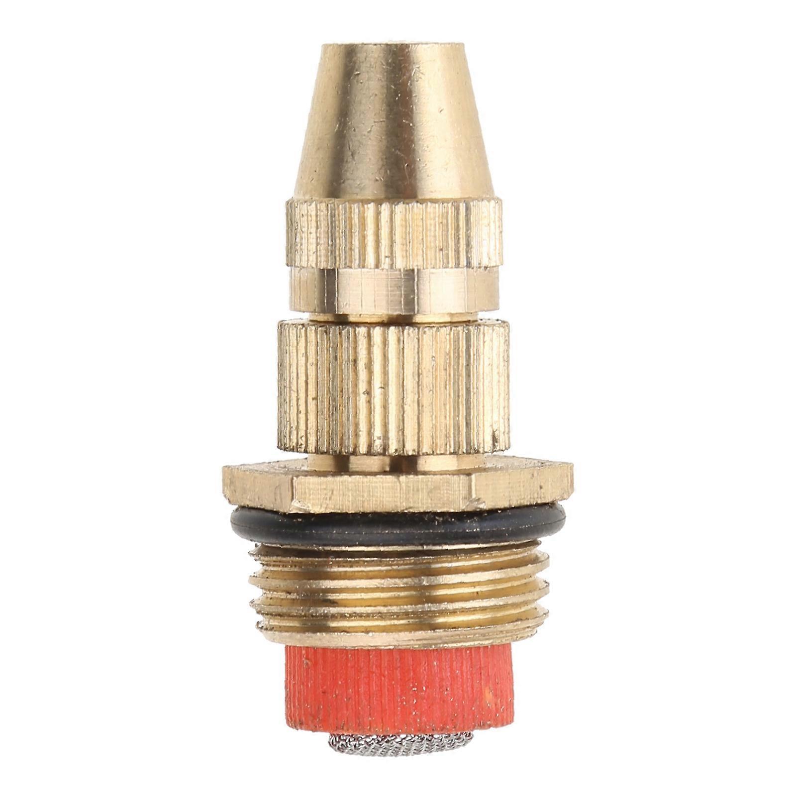 Mist Nozzle Fogging Spray Head Misting System Nozzle Sprinkler for Landscaping Cooling System Control Mist Nozzle White