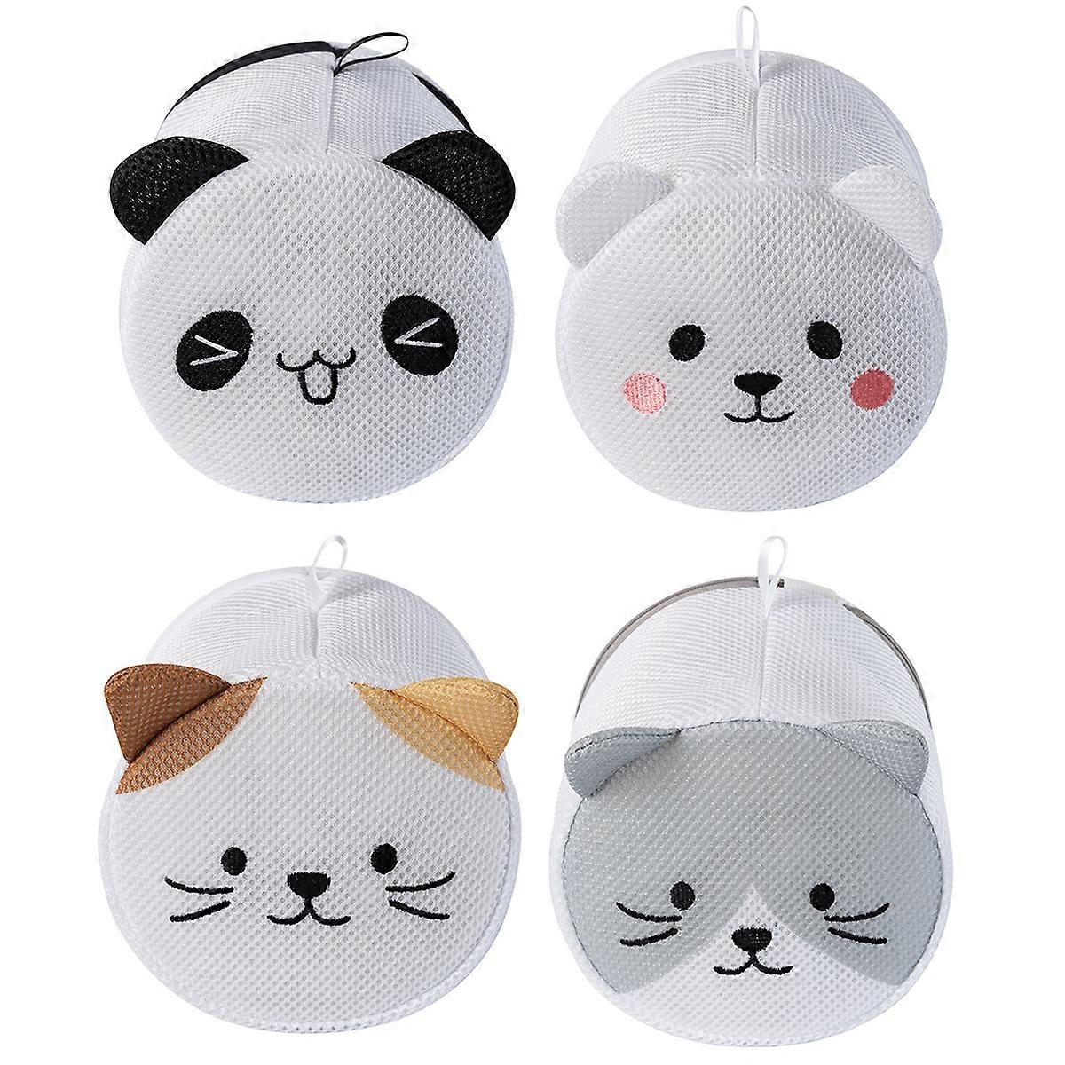 Laundry Net Bag, Anti-Deformation Mesh Cage, Automatic Lock Zipper