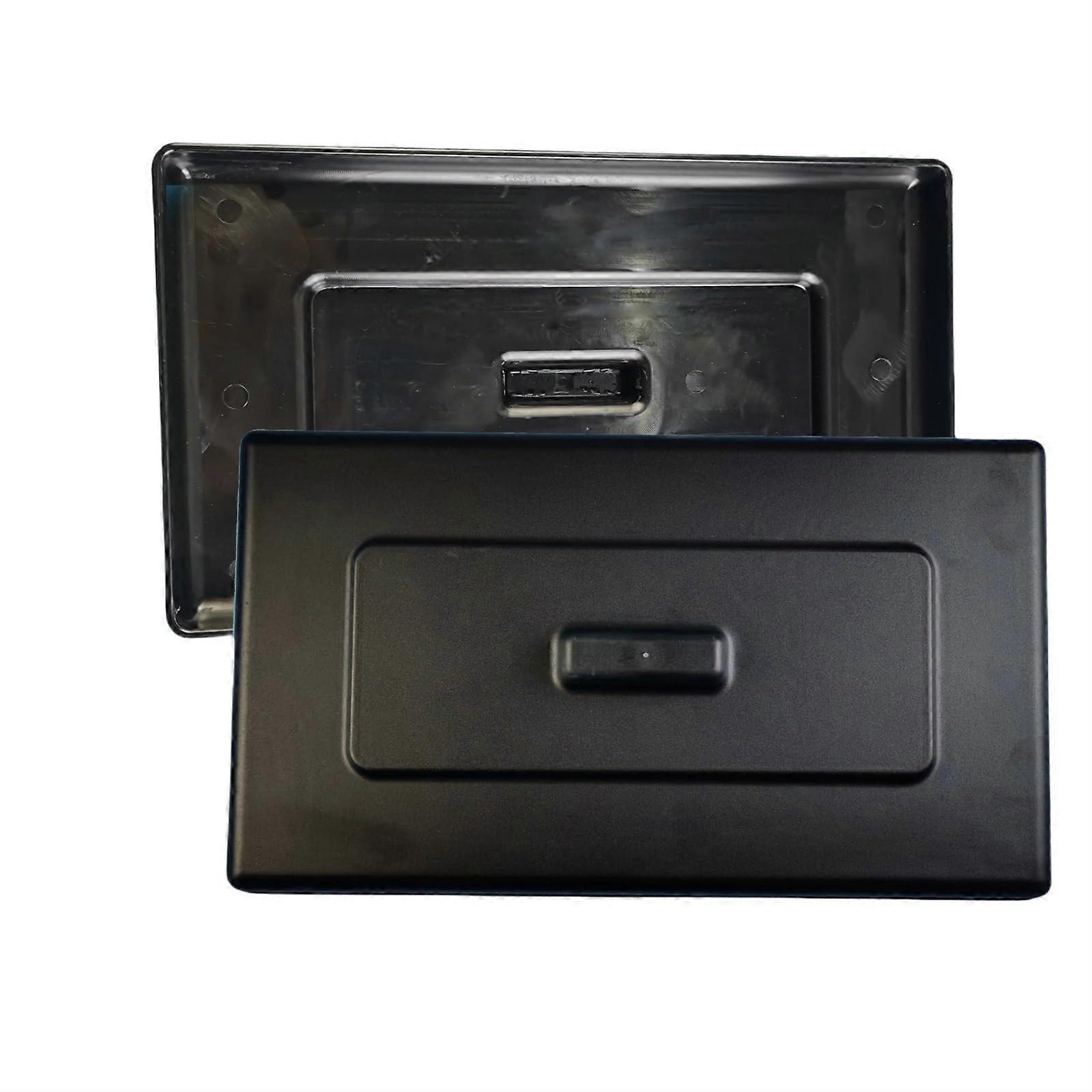 Two Pieces Plastic Lid Cover 34x19.5 CM for VEVOR Soft Serve Ice Cream Machines, Mix Hoppers Compatibility