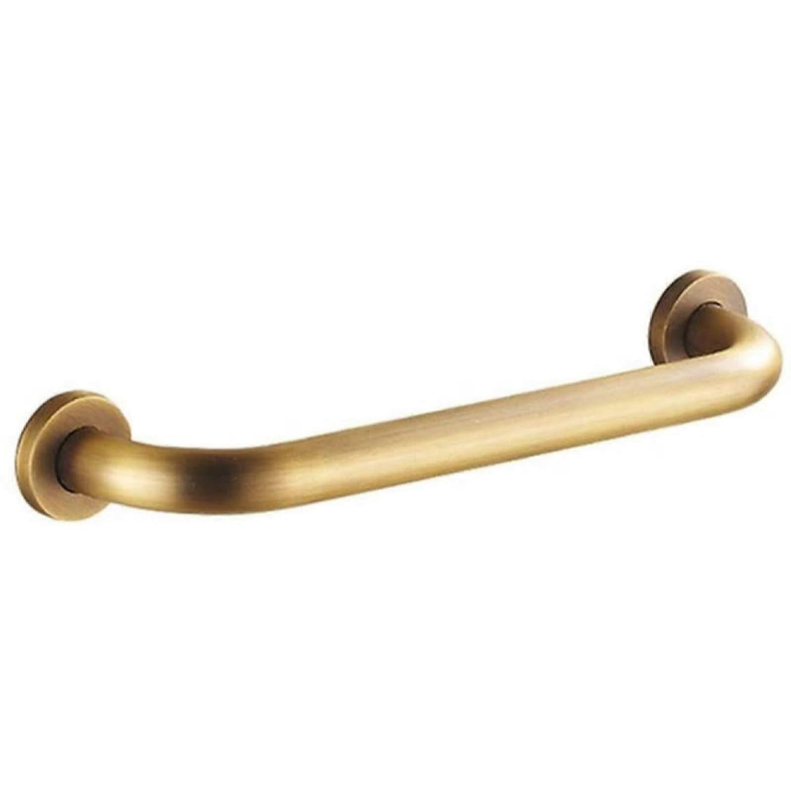 Shower Grab Bar Brass, Non-Slip Bathroom Hand Rail Support Antique Copper Bath Handle for Elderly Pregnant Women/30Cm (40cm)