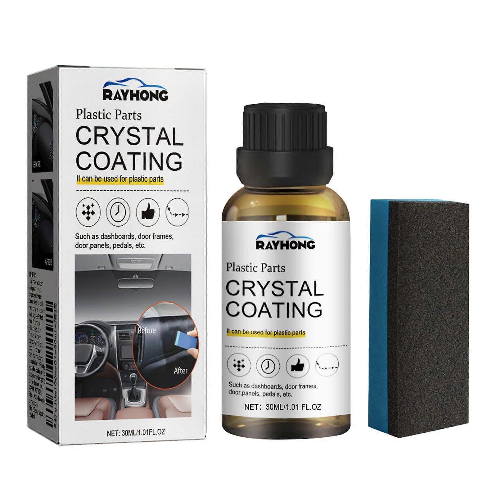 Crystals Coating Refurbishment Agents Long-lasting Effects for Car Trim Parts